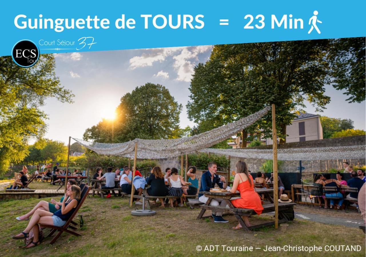 Le 6Eme Ciel De Gutenberg - Climatise Tours Esterno foto
