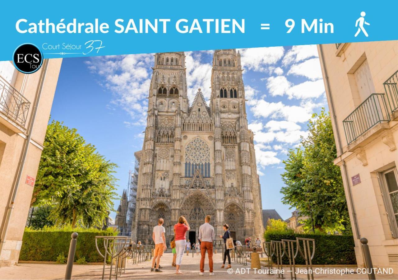 Le 6Eme Ciel De Gutenberg - Climatise Tours Esterno foto