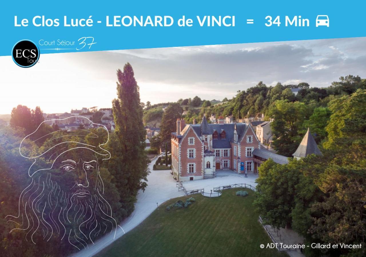 Le 6Eme Ciel De Gutenberg - Climatise Tours Esterno foto